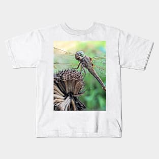 Dragonfly Macro Kids T-Shirt